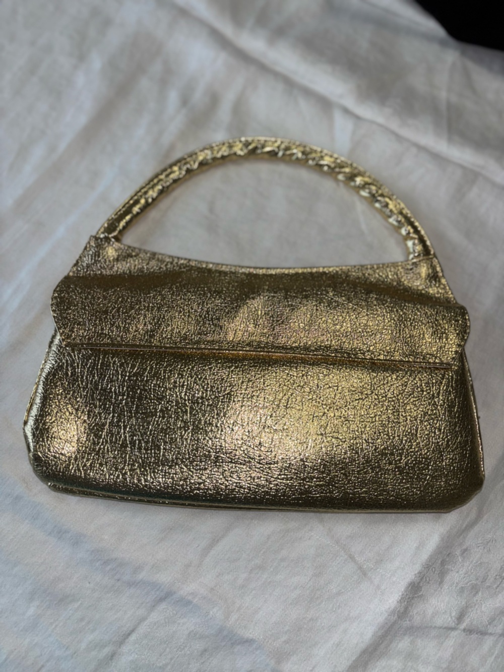 Metallic Gold Shoulder Bag - Picture 4 of 5